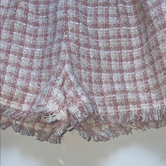 VENUS Pink Checkered High Waist Shorts - Picture 5 of 12